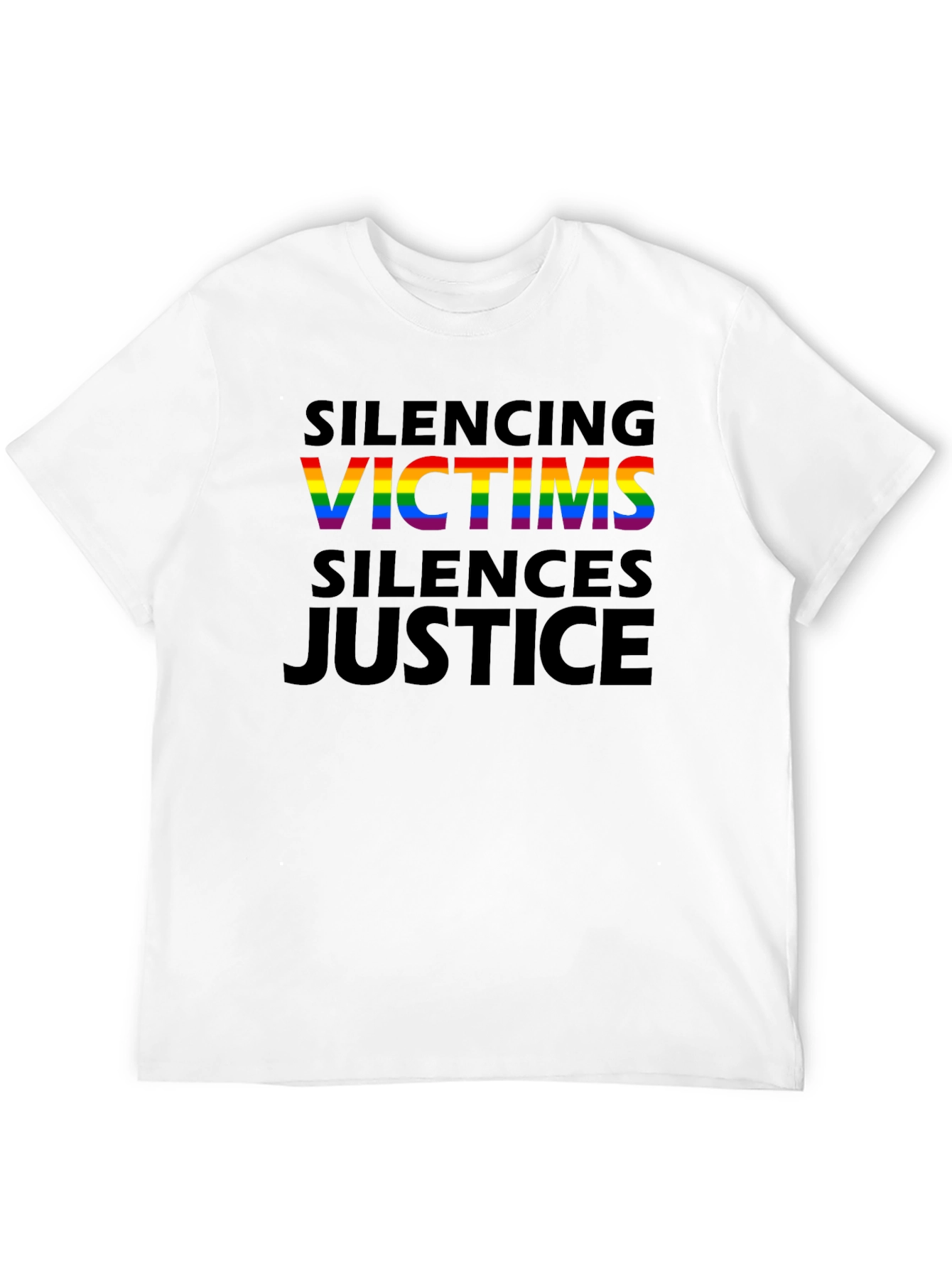 Silencing Victims Silences Justice Tee
