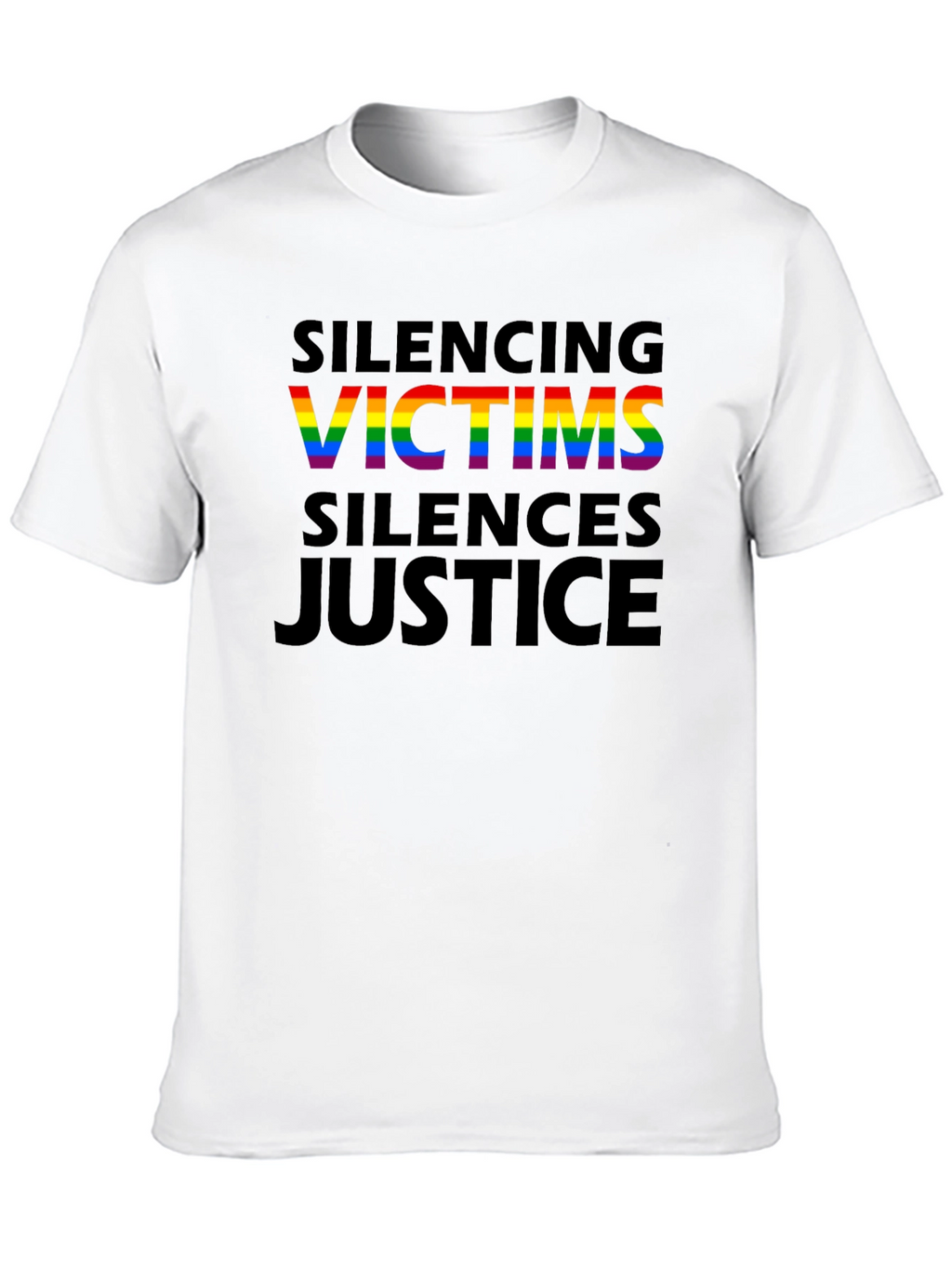 Silencing Victims Silences Justice Tee