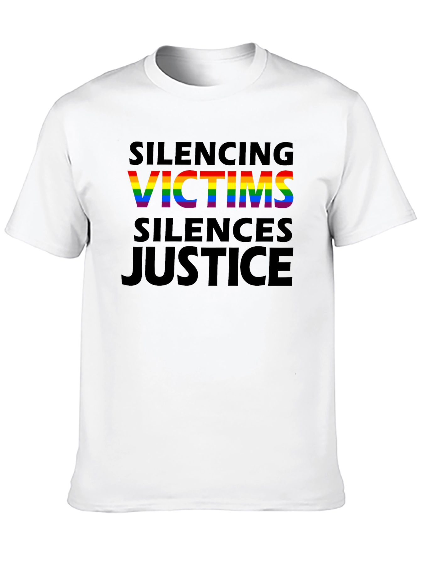 Silencing Victims Silences Justice Tee