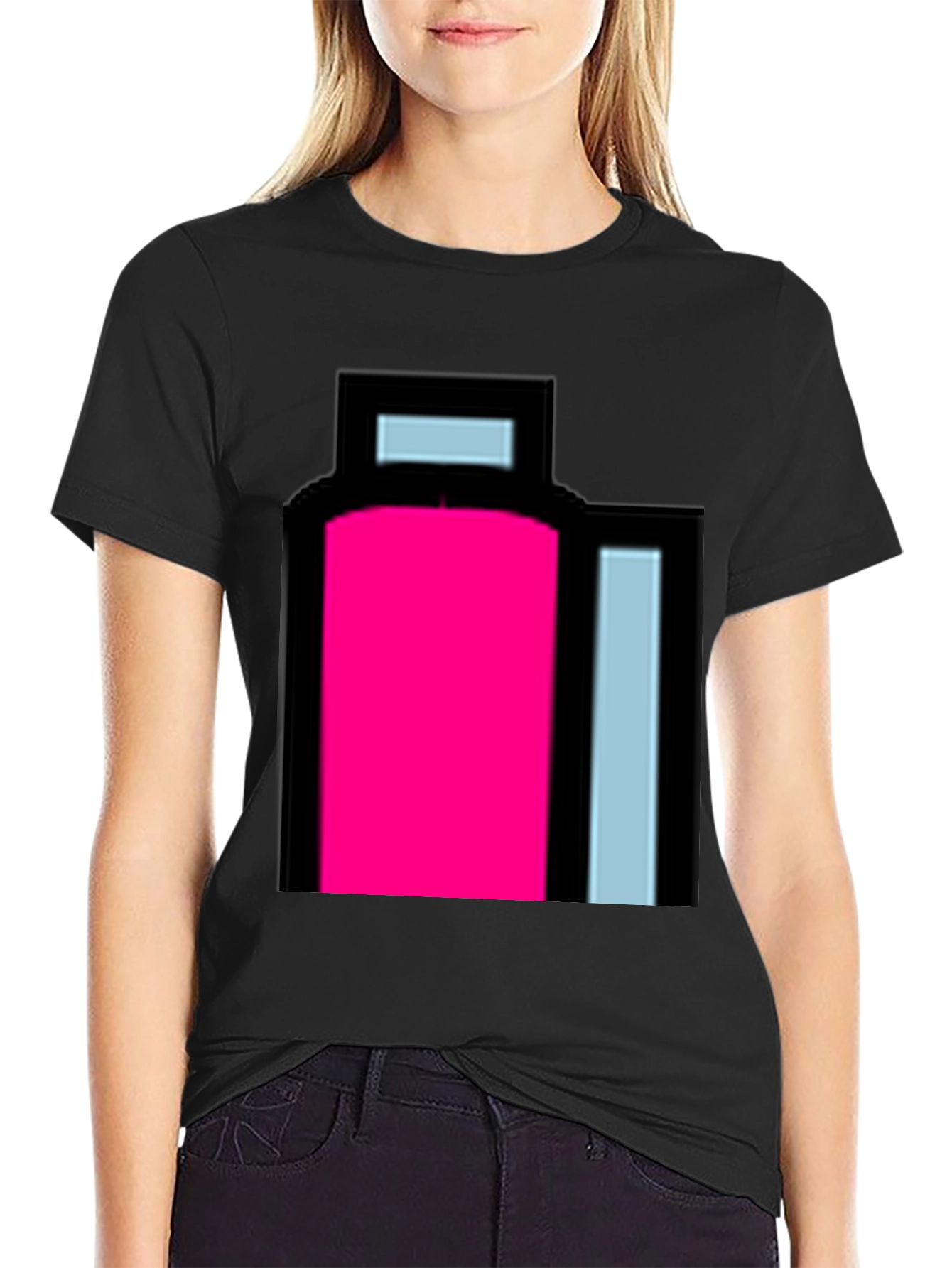 Pixelated Potion Black T-Shirt