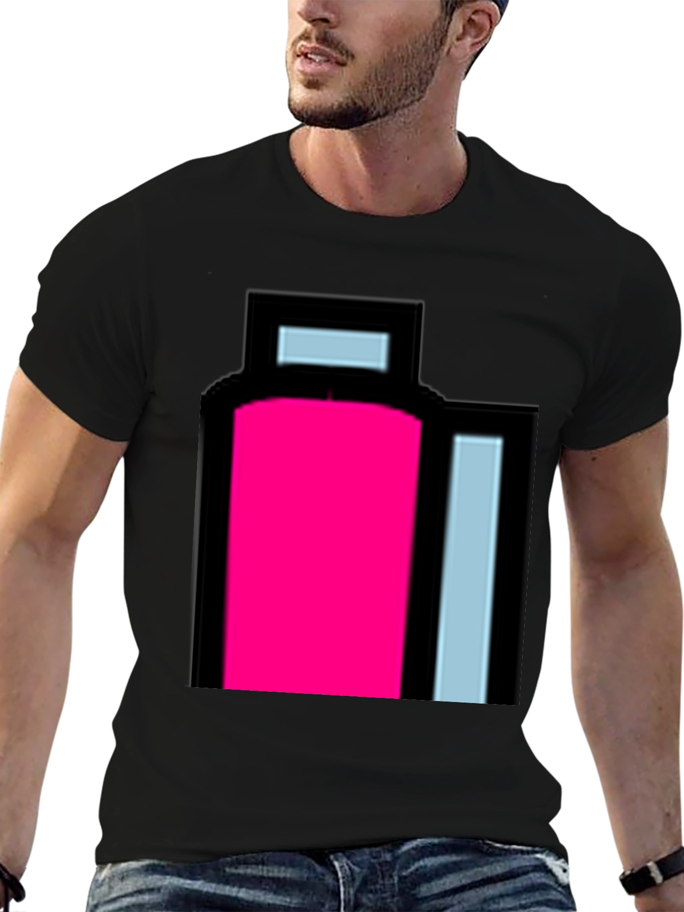 Pixelated Potion Black T-Shirt