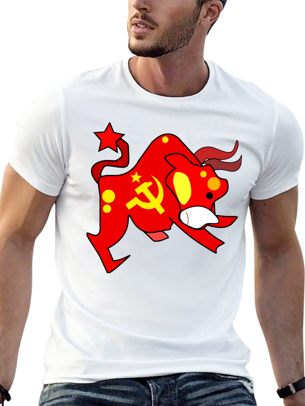 Red Bull Hammer & Sickle Graphic T-Shirt