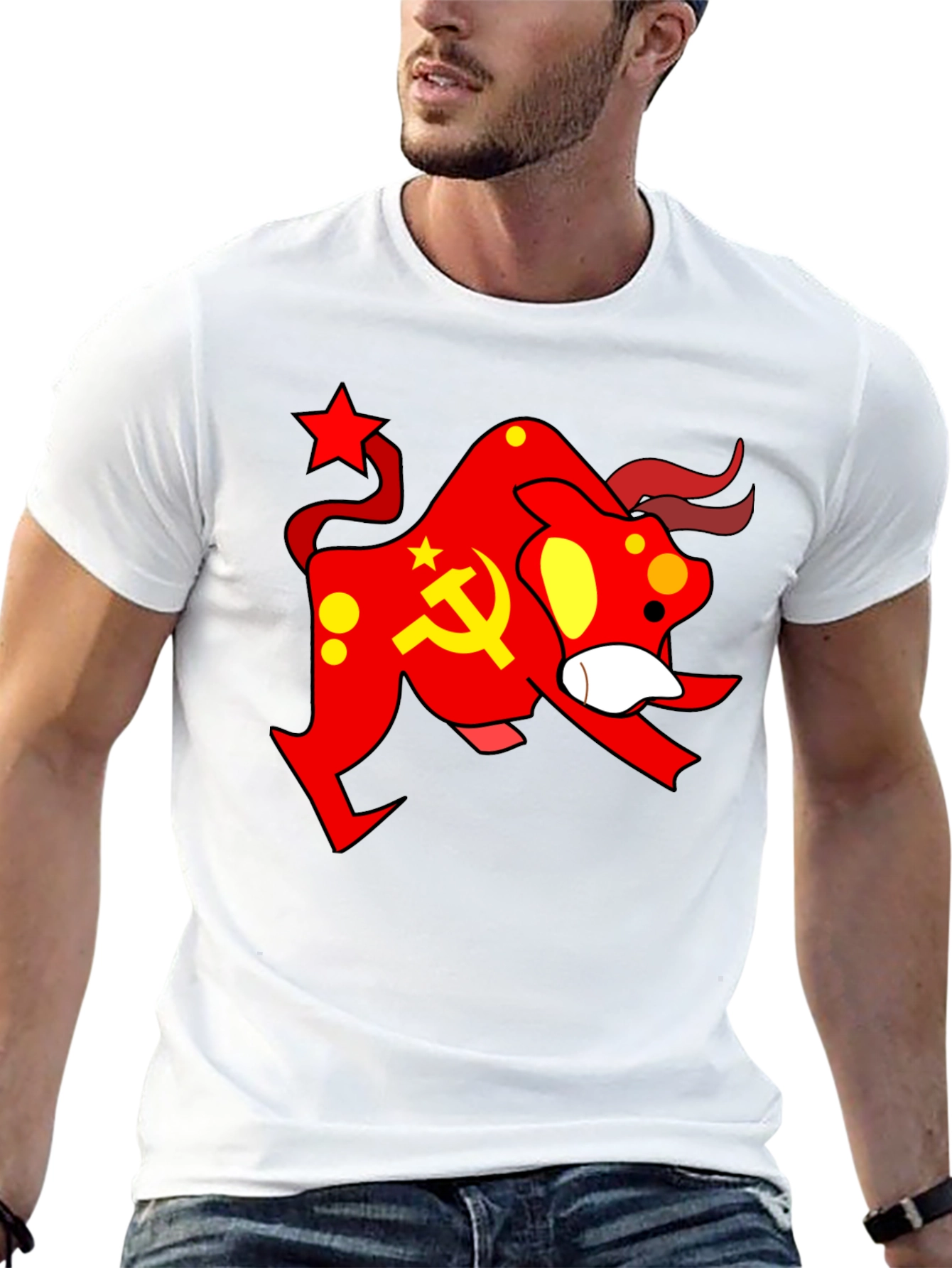 Red Bull Hammer & Sickle Graphic T-Shirt