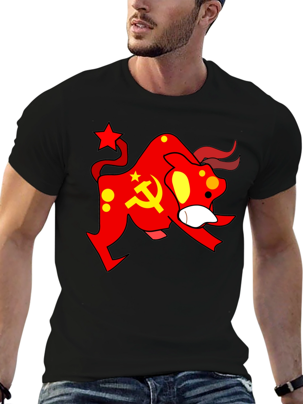 Red Bull Hammer & Sickle Graphic T-Shirt
