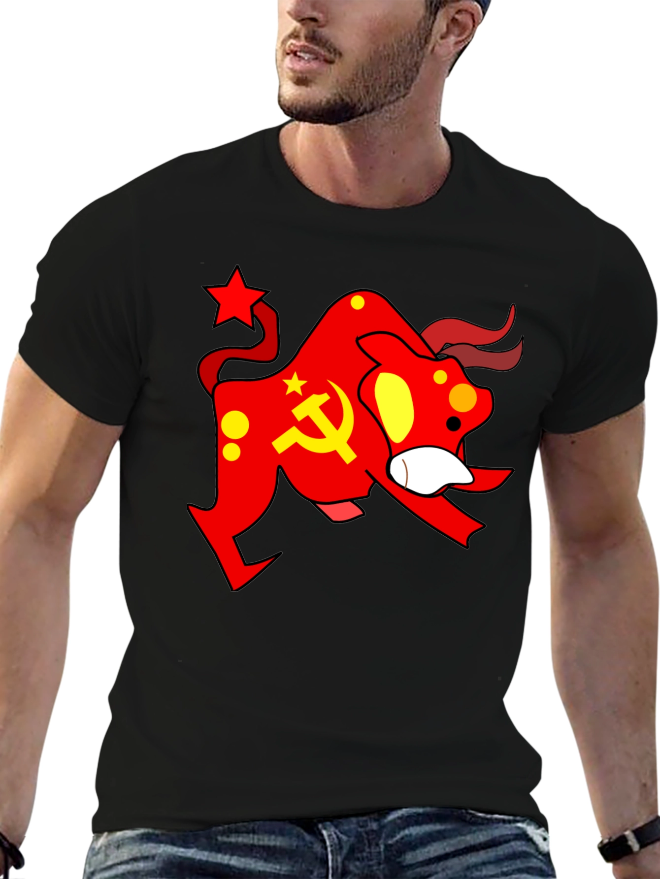 Red Bull Hammer & Sickle Graphic T-Shirt