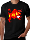 Red Bull Hammer & Sickle Graphic T-Shirt