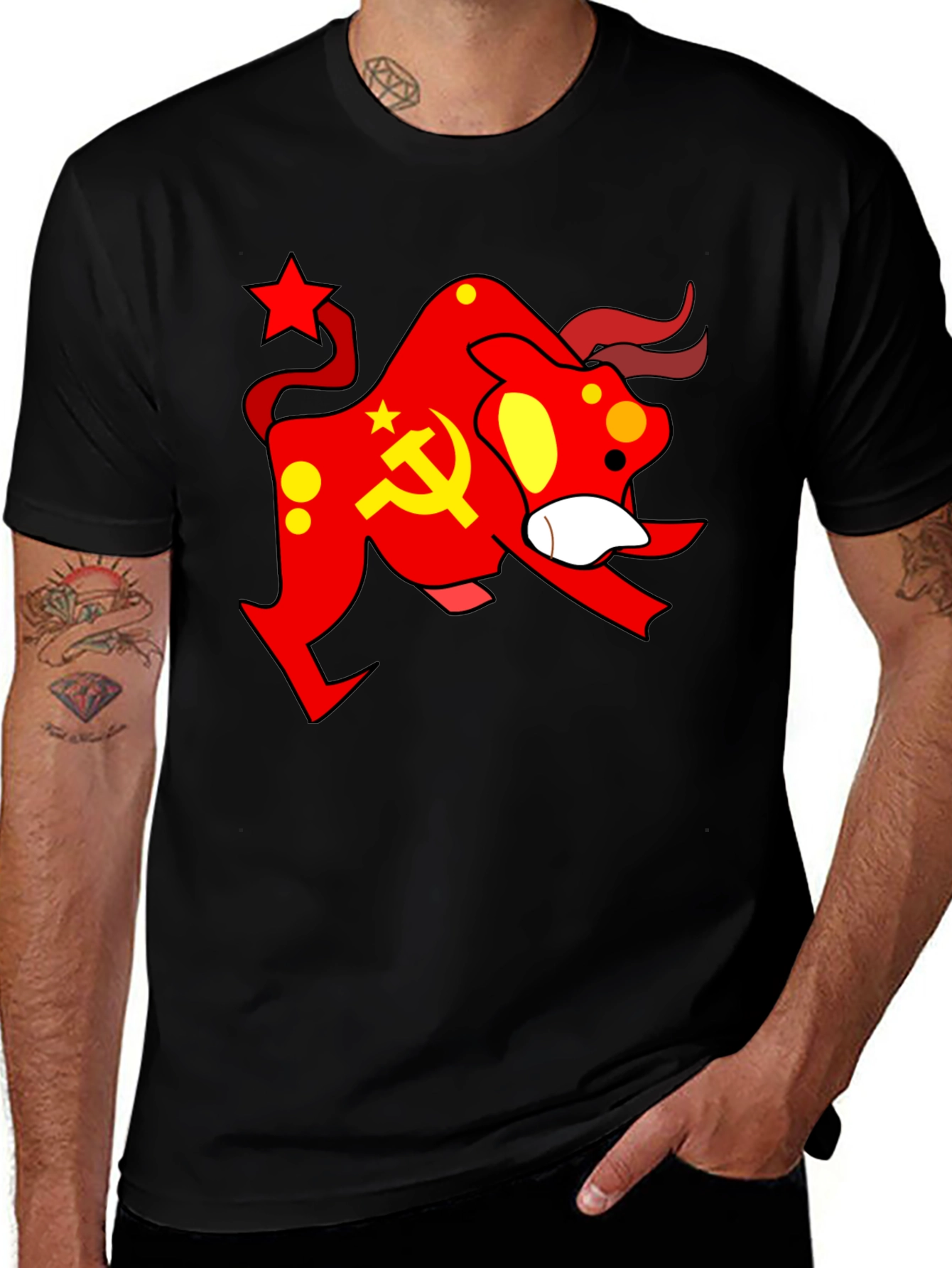Red Bull Hammer & Sickle Graphic T-Shirt