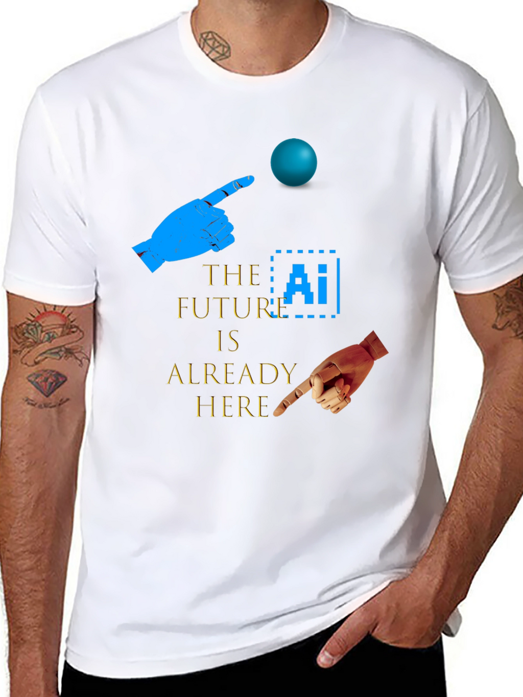 The Future is Here AI T-Shirt