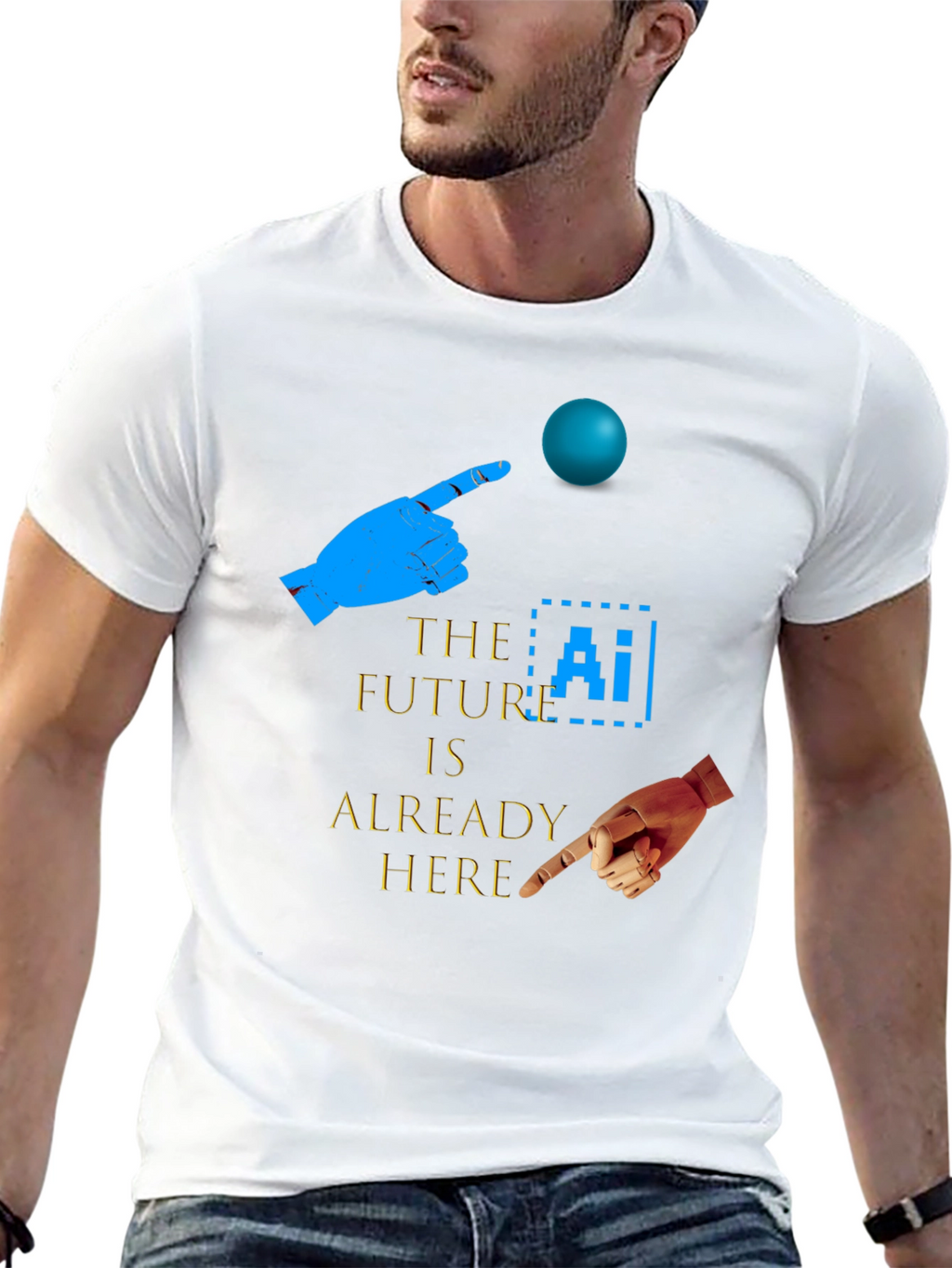 The Future is Here AI T-Shirt