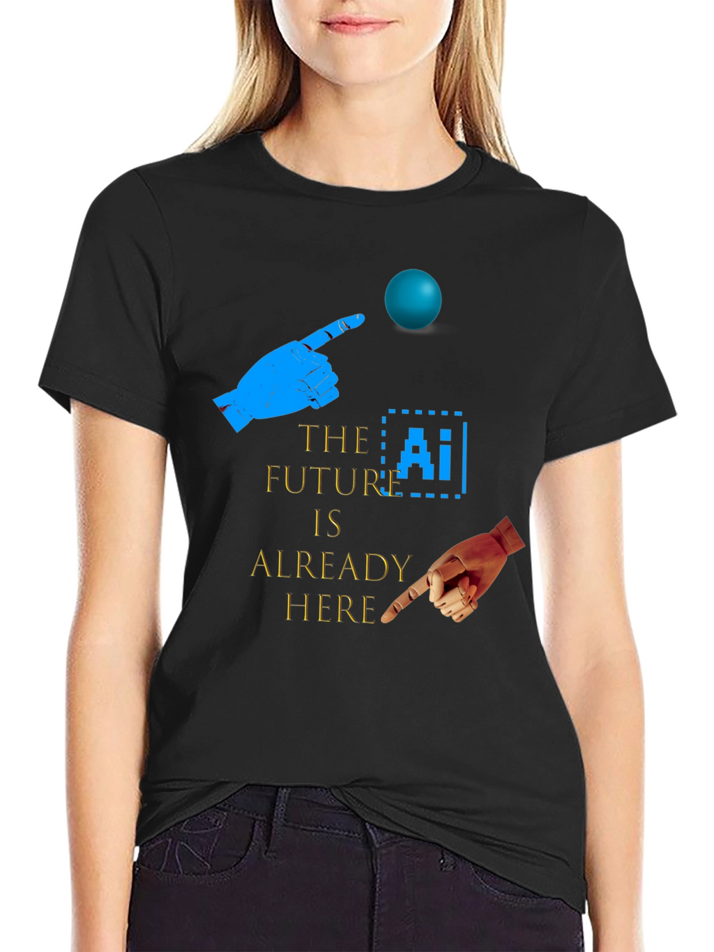 The Future is Here AI T-Shirt