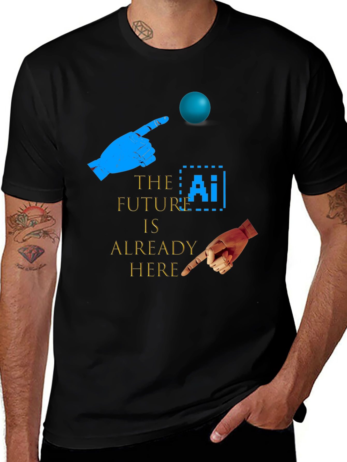 The Future is Here AI T-Shirt