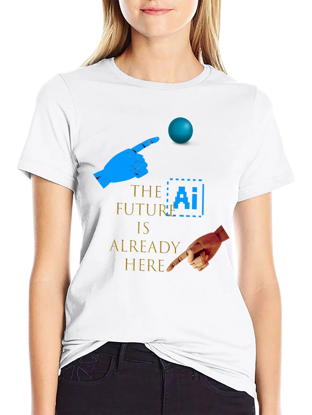 The Future is Here AI T-Shirt