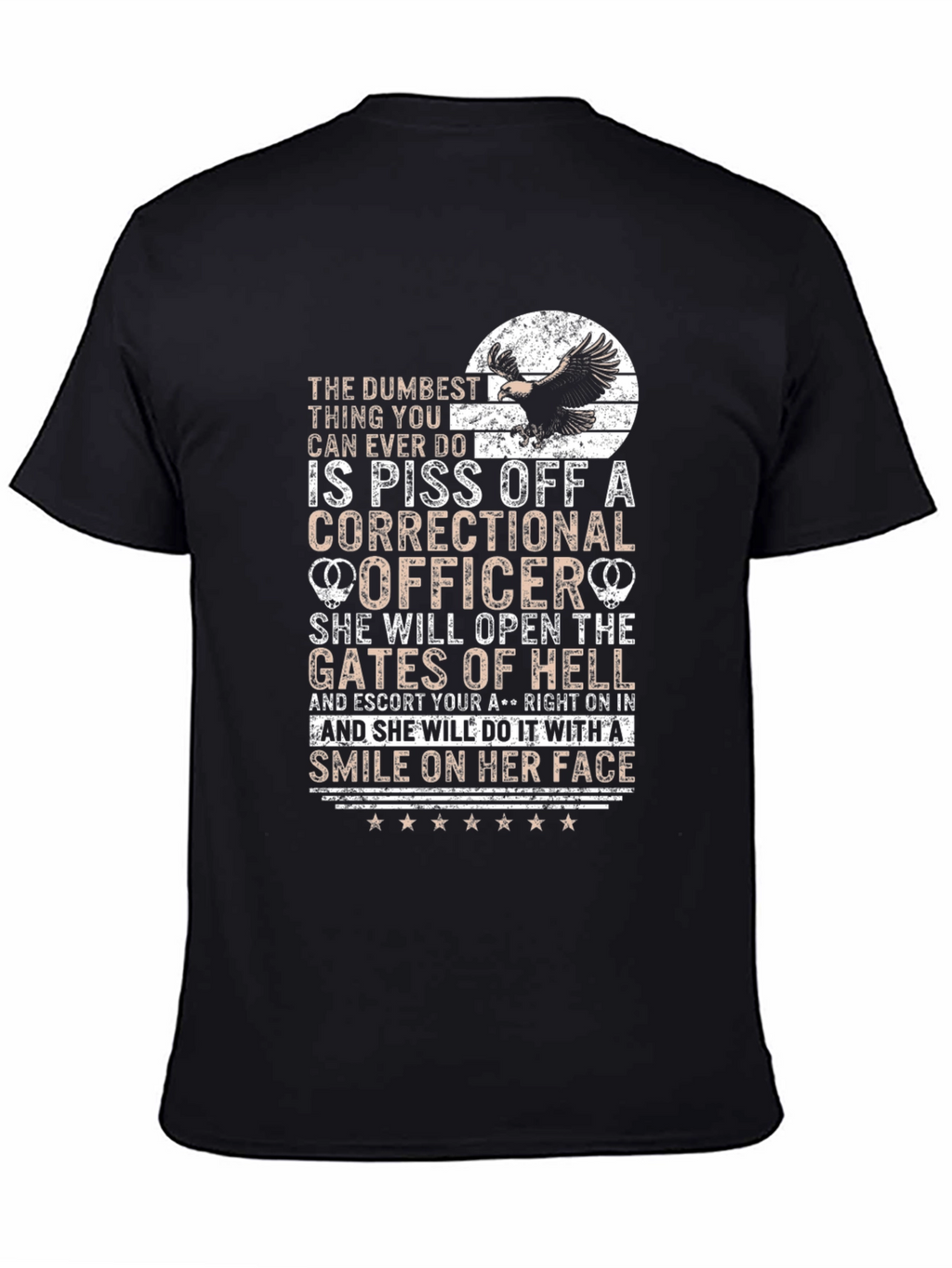 Correctional Officer T-Shirt: Gates of Hell