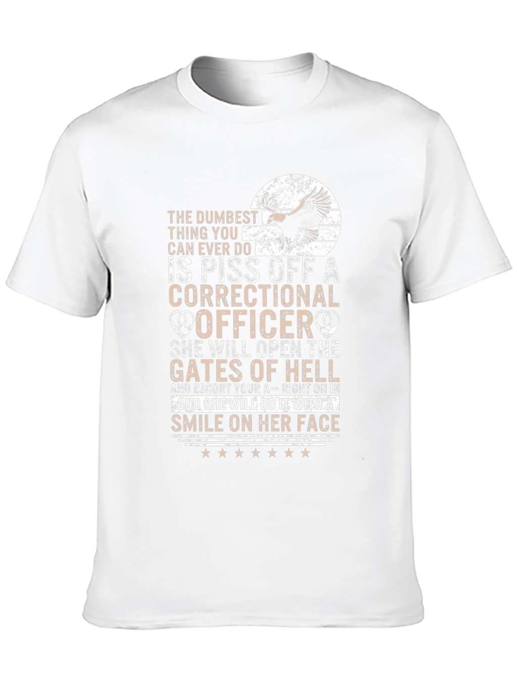 Correctional Officer T-Shirt: Gates of Hell