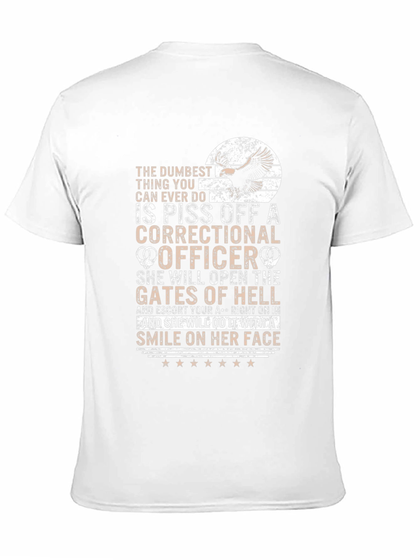Correctional Officer T-Shirt: Gates of Hell