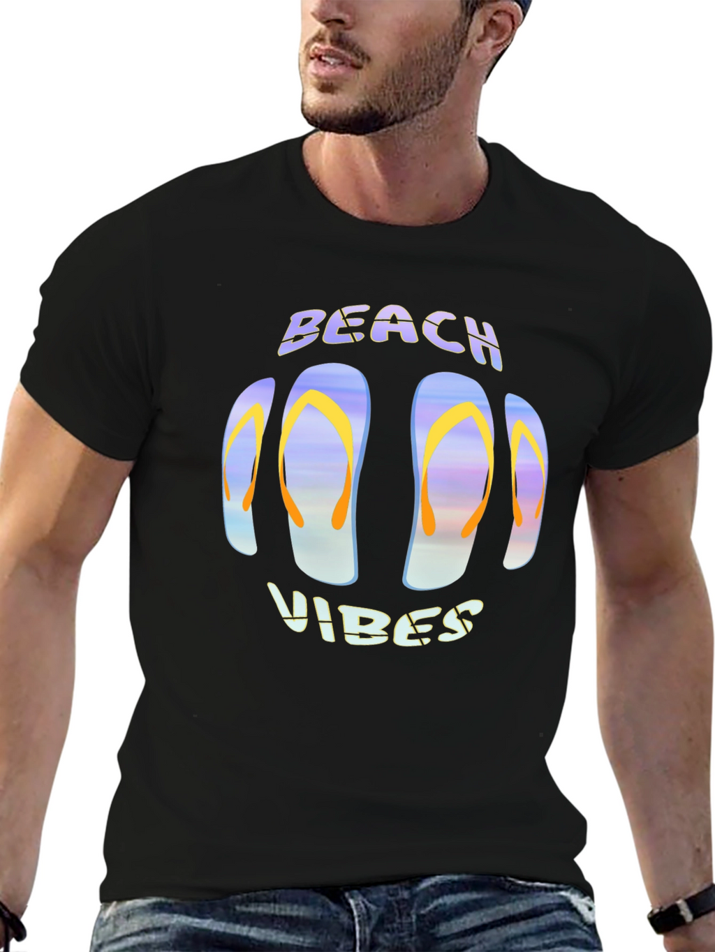 Beach Vibes Graphic T-Shirt - Summer Ready!