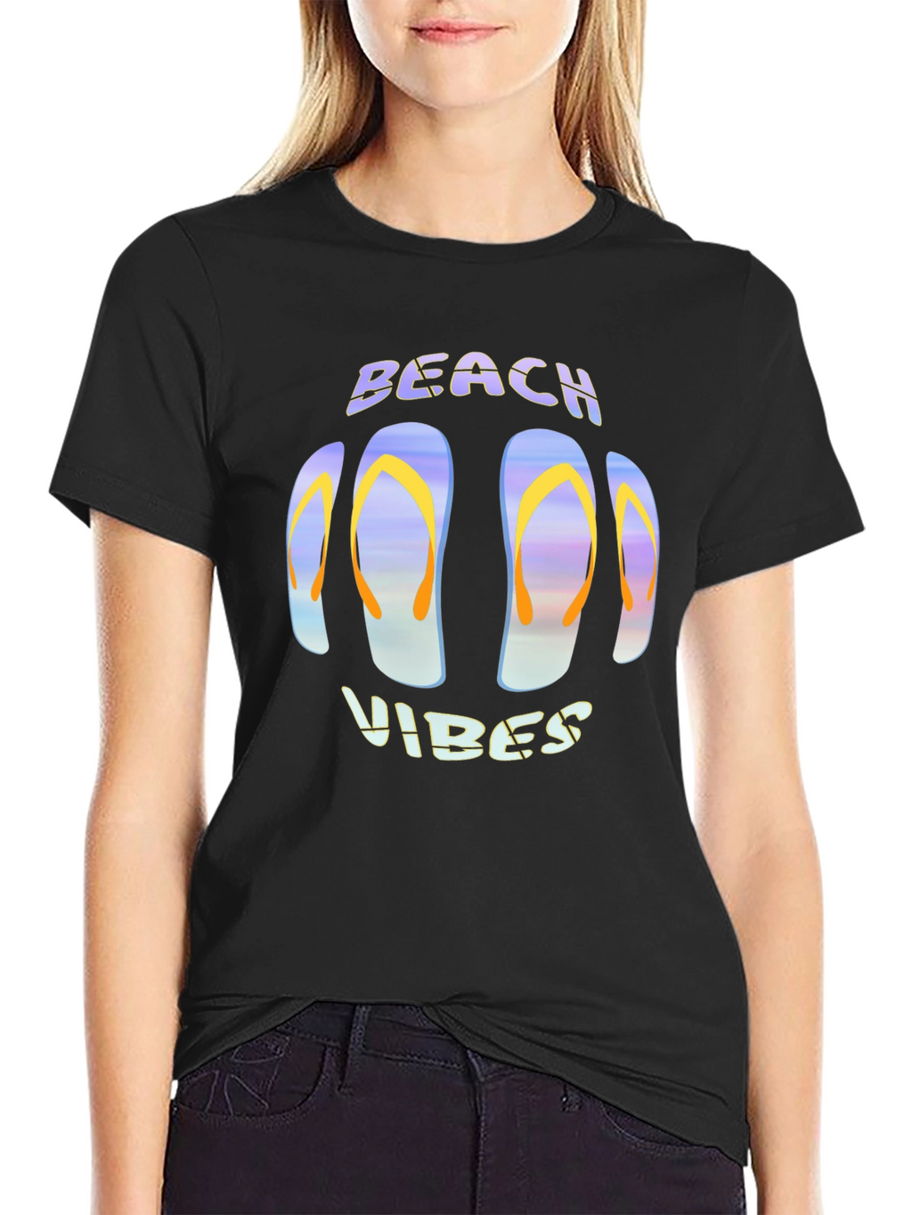 Beach Vibes Graphic T-Shirt - Summer Ready!