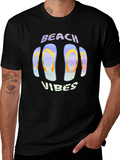 Beach Vibes Graphic T-Shirt - Summer Ready!