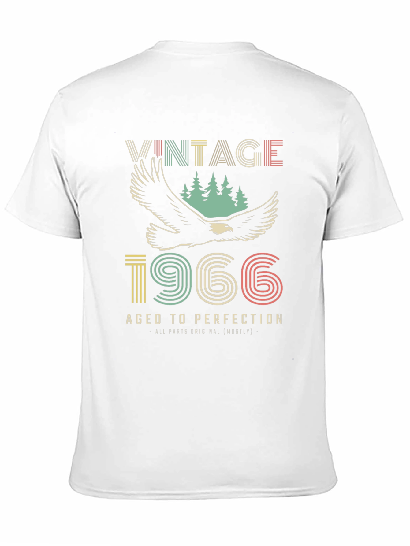 Vintage 1966 Aged to Perfection Graphic T-Shirt