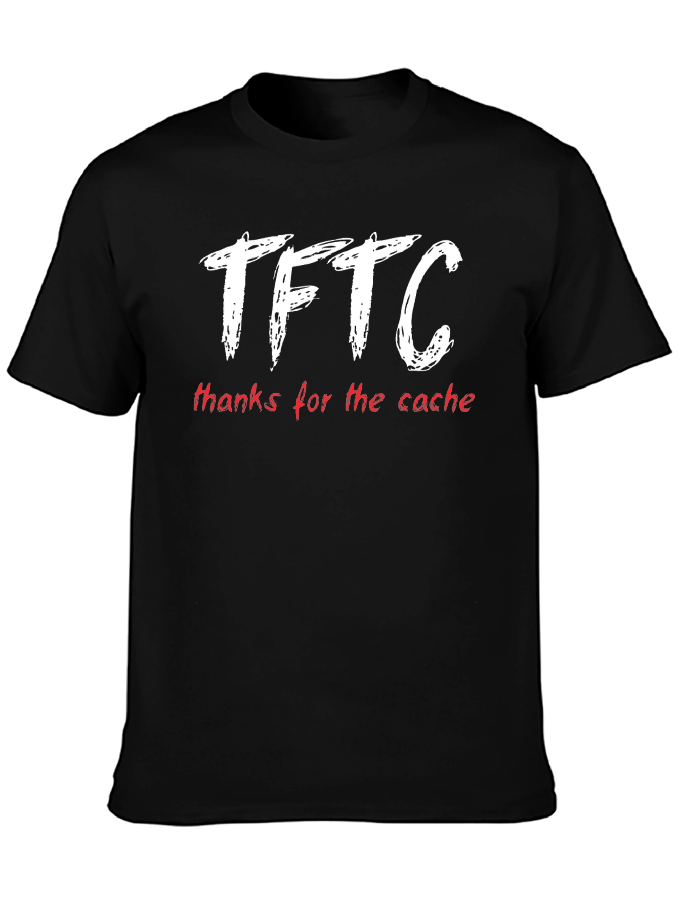 TFTC Geocaching T-Shirt - Thanks for the Cache!