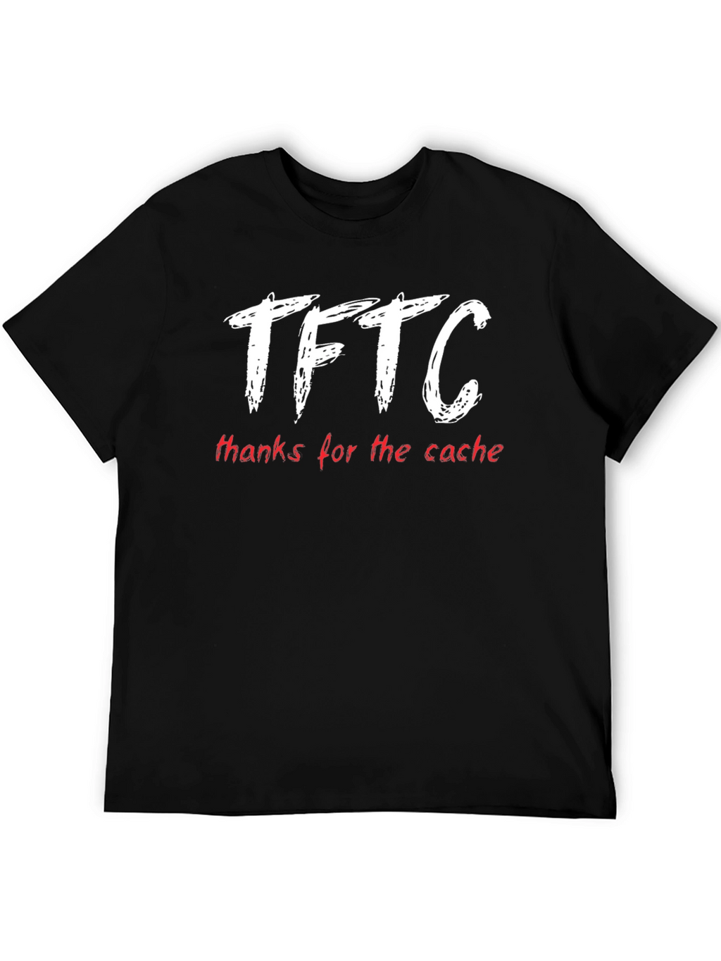 TFTC Geocaching T-Shirt - Thanks for the Cache!