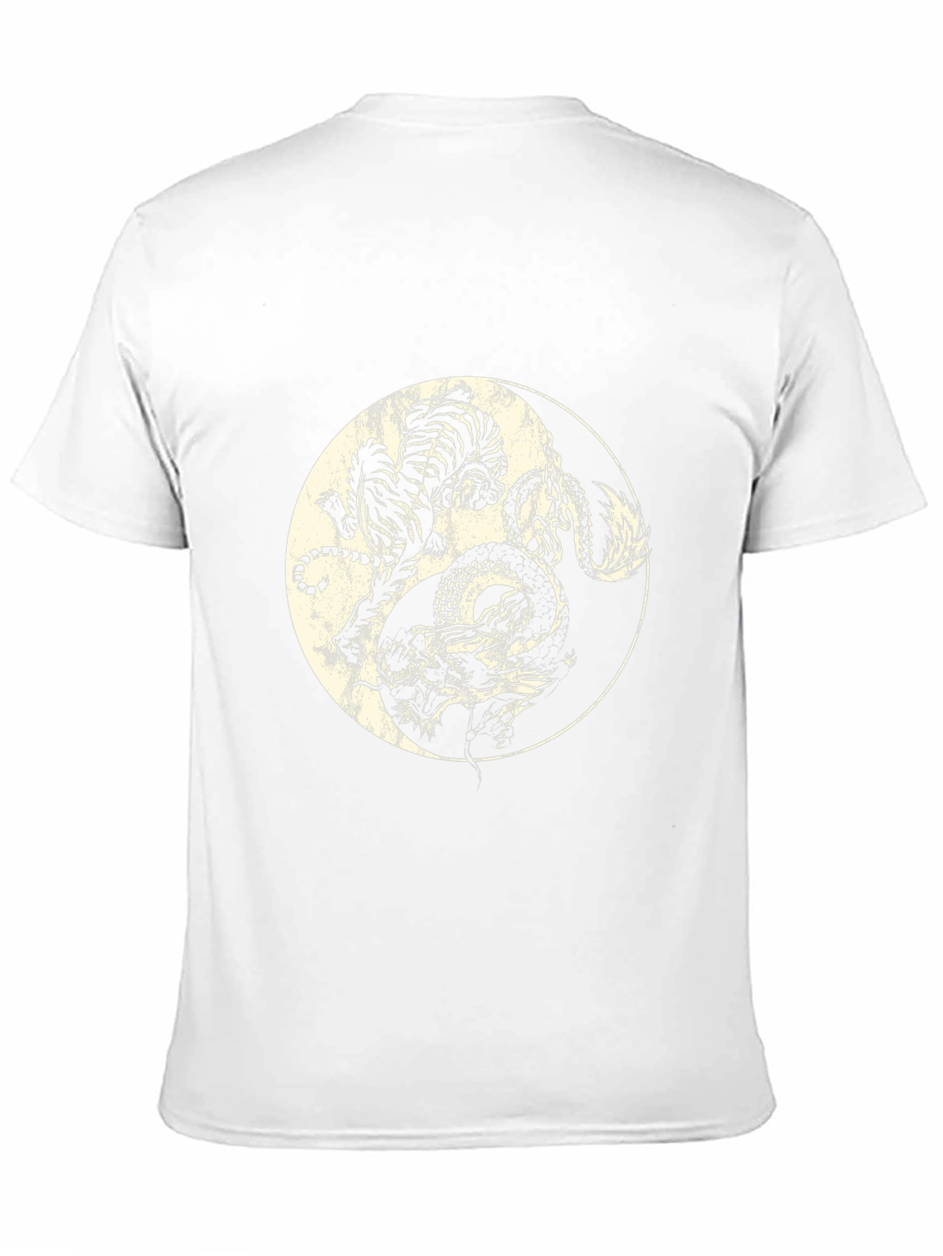 Yin Yang Tiger & Dragon Graphic Tee