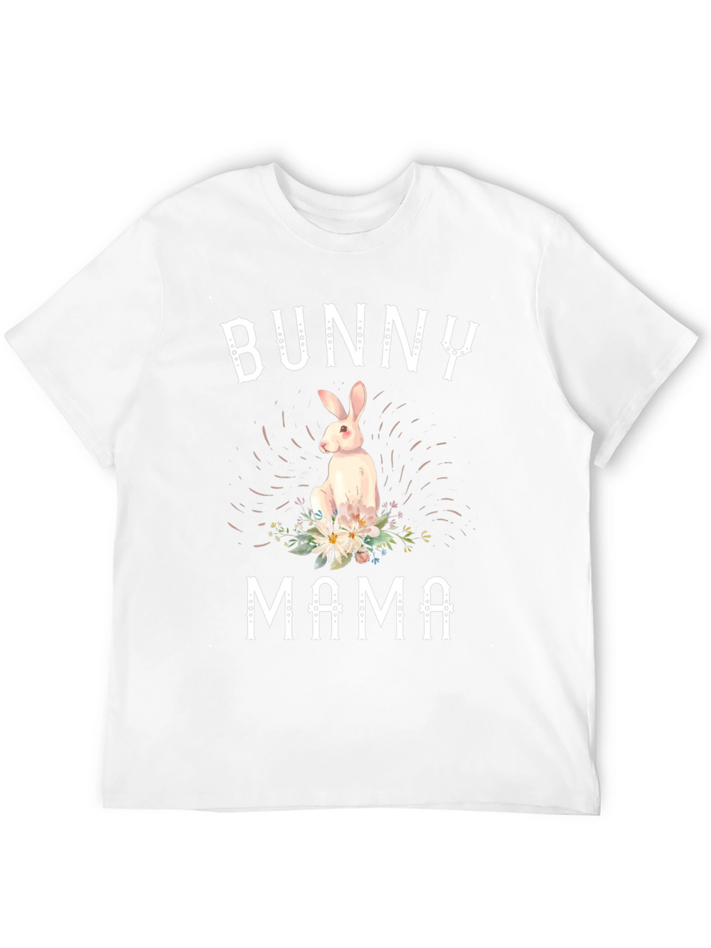 Bunny Mama Graphic Tee - Easter T-Shirt