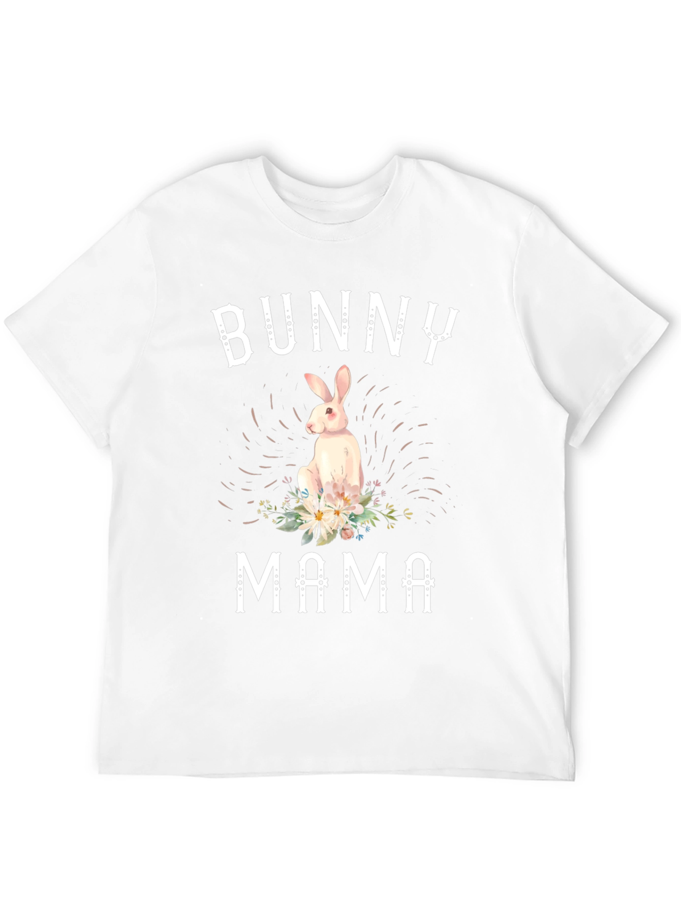 Bunny Mama Graphic Tee - Easter T-Shirt