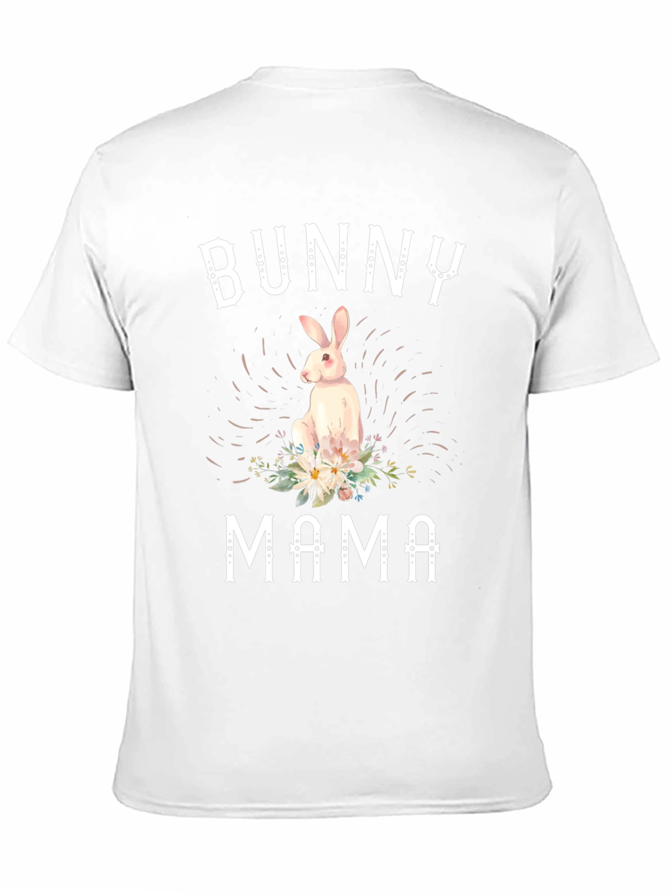 Bunny Mama Graphic Tee - Easter T-Shirt