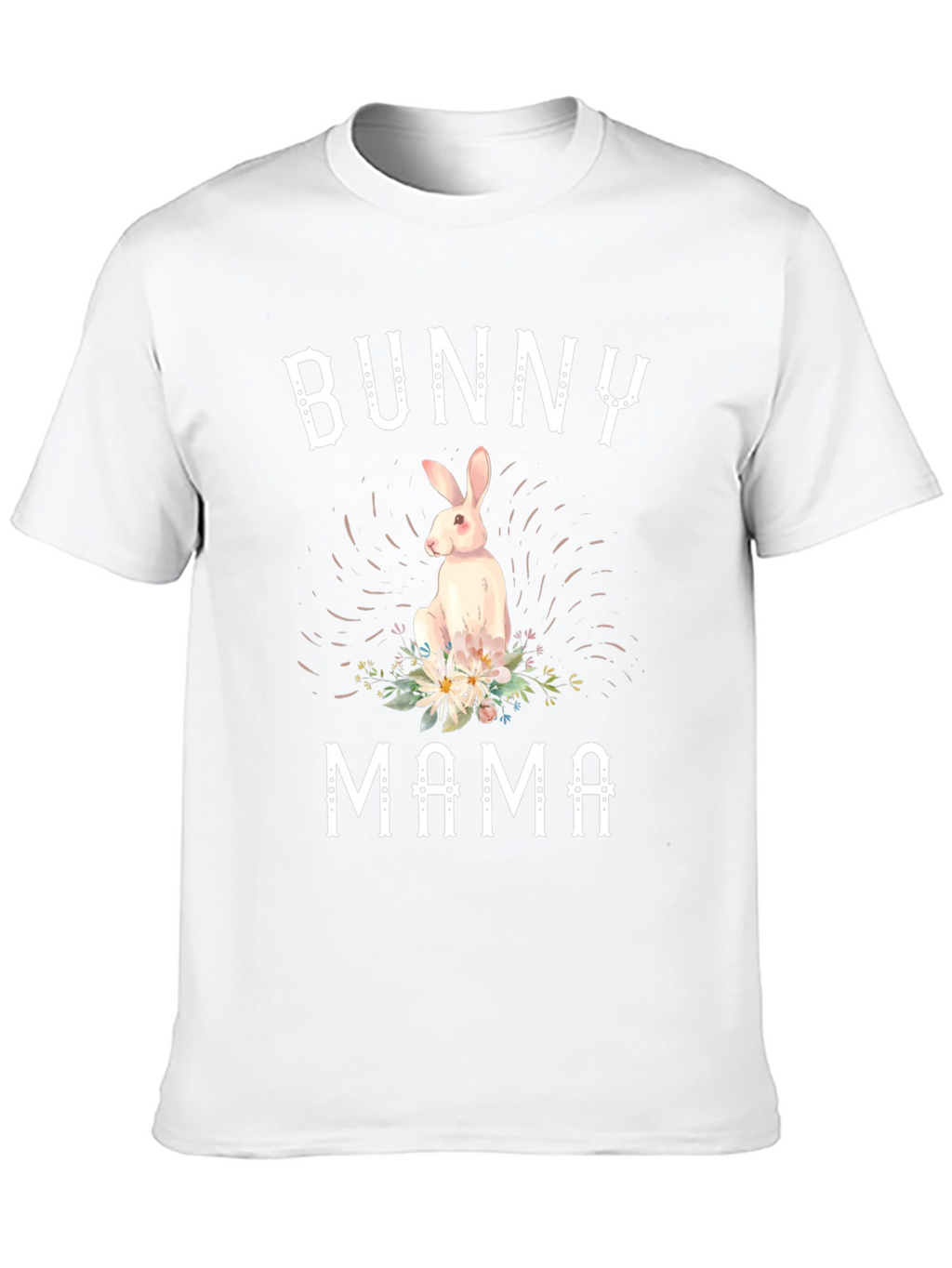 Bunny Mama Graphic Tee - Easter T-Shirt