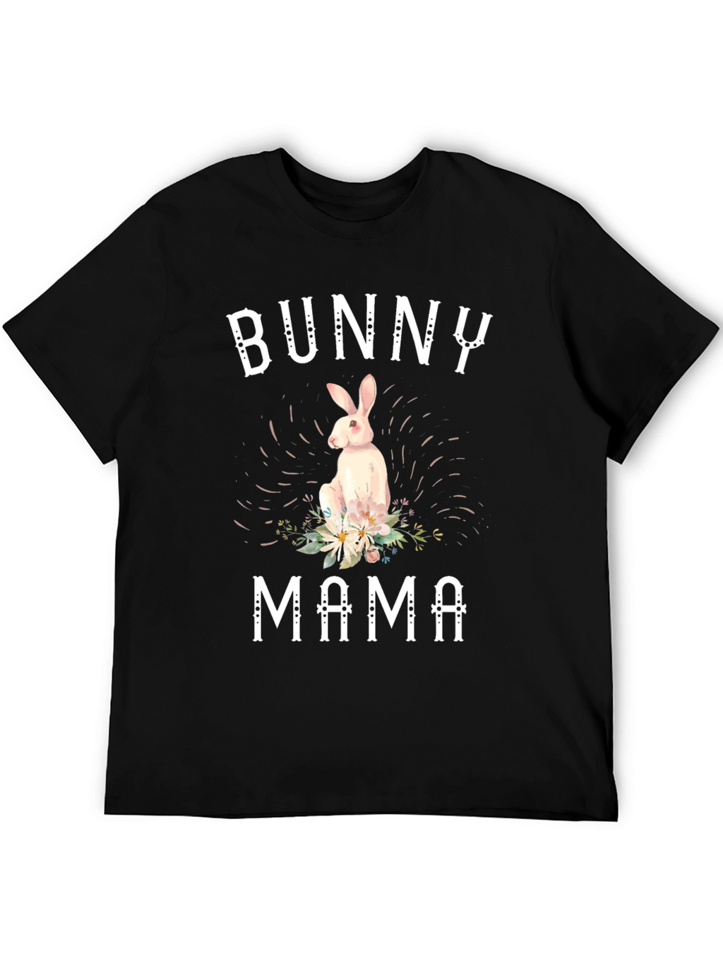Bunny Mama Graphic Tee - Easter T-Shirt