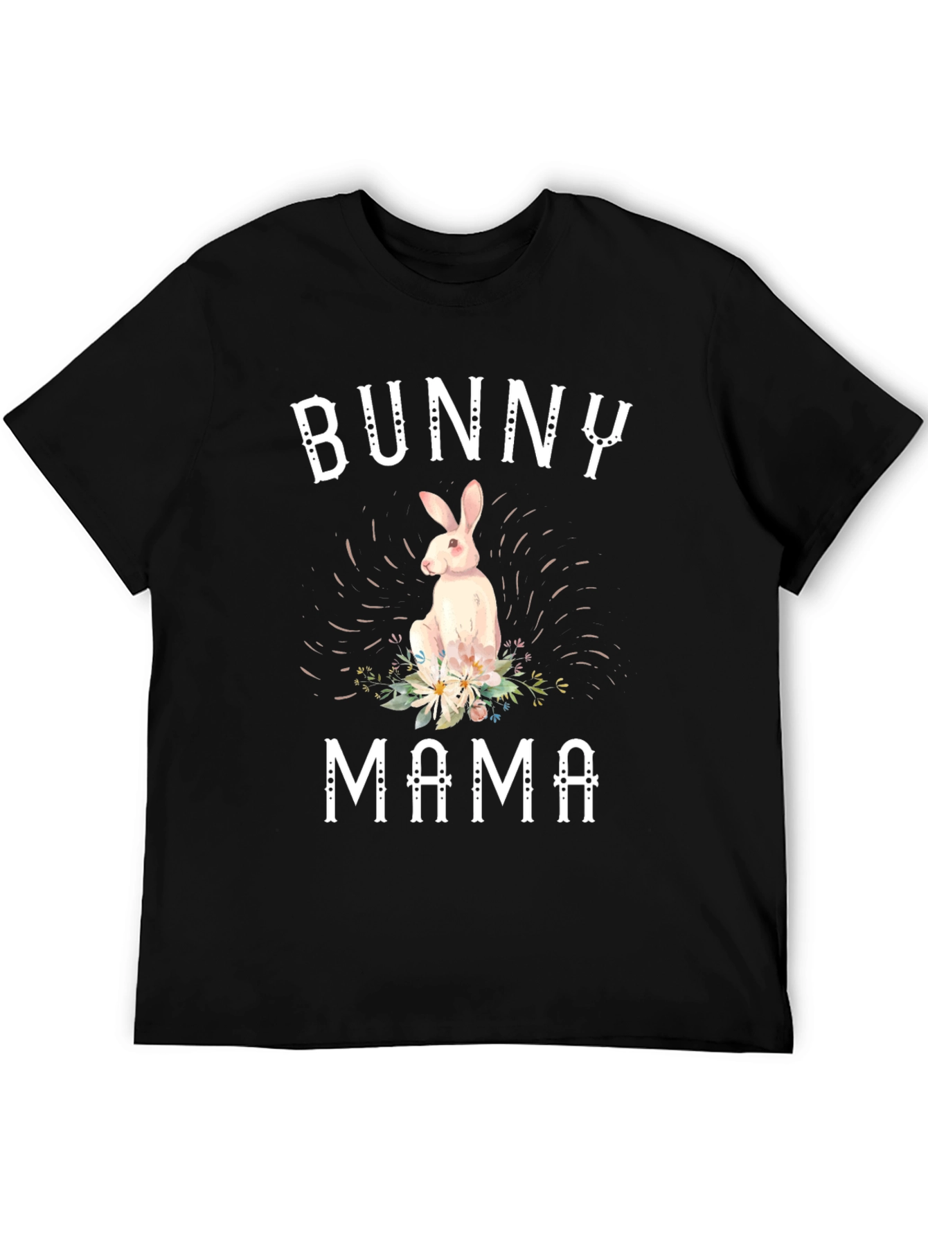 Bunny Mama Graphic Tee - Easter T-Shirt