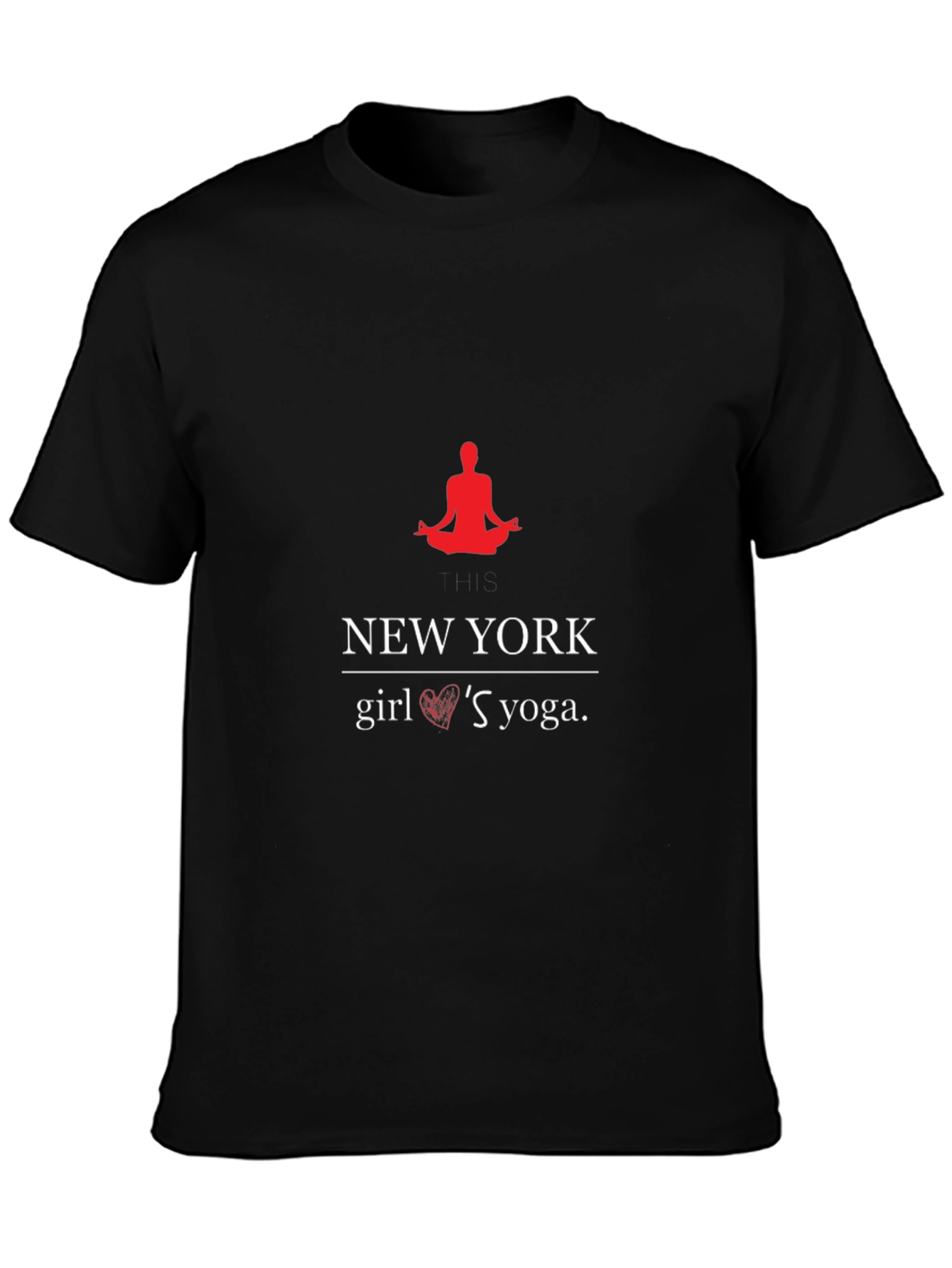 New York Yoga Graphic Tee - Stylish Unisex T-Shirt
