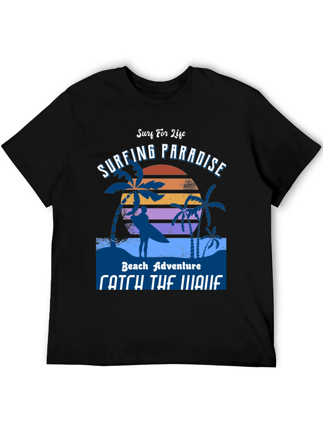 Surfing Paradise T-Shirt - Beach Adventure Style
