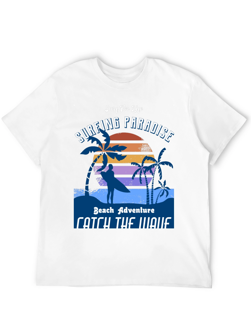 Surfing Paradise T-Shirt - Beach Adventure Style
