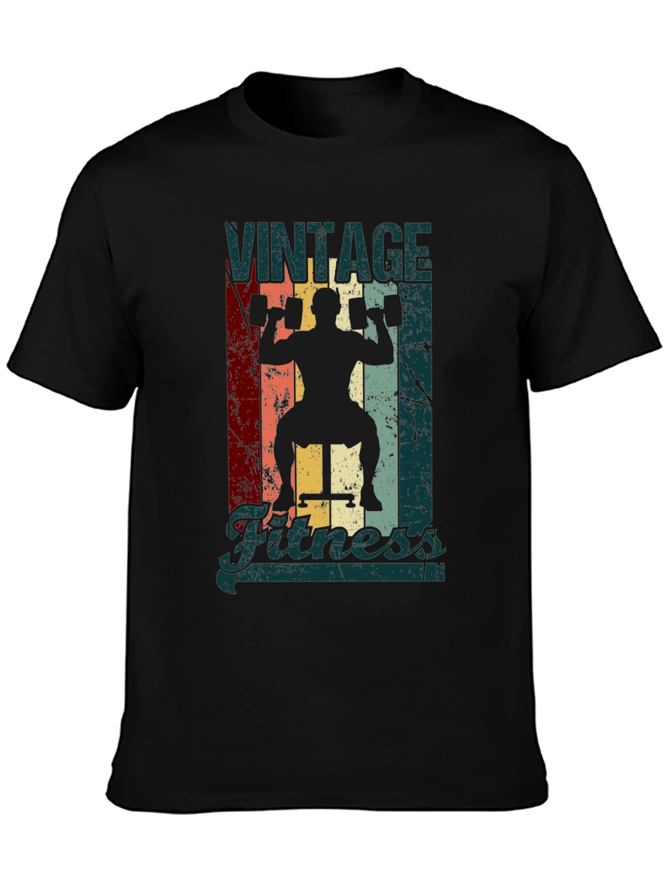 Vintage Fitness Graphic T-Shirt