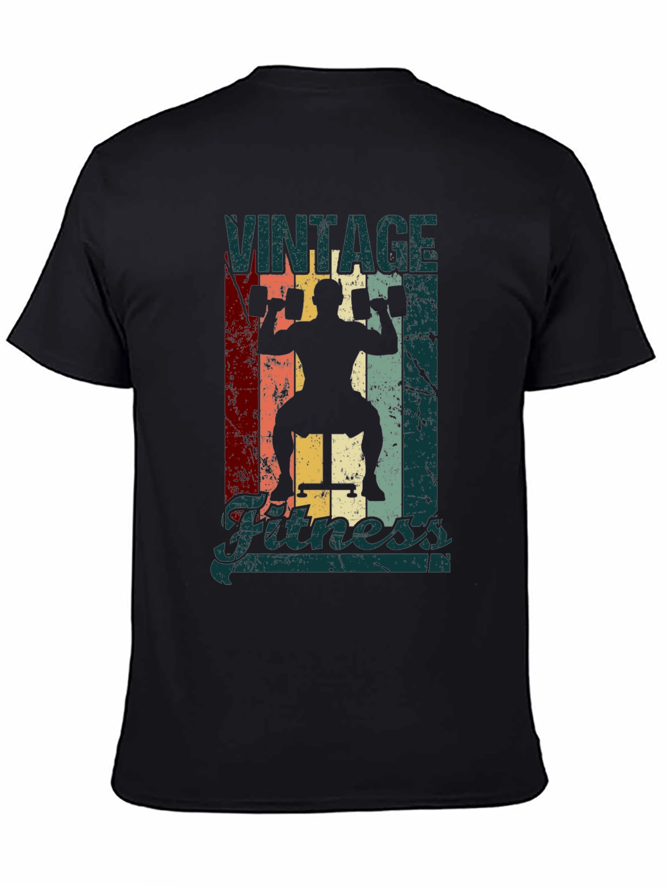Vintage Fitness Graphic T-Shirt