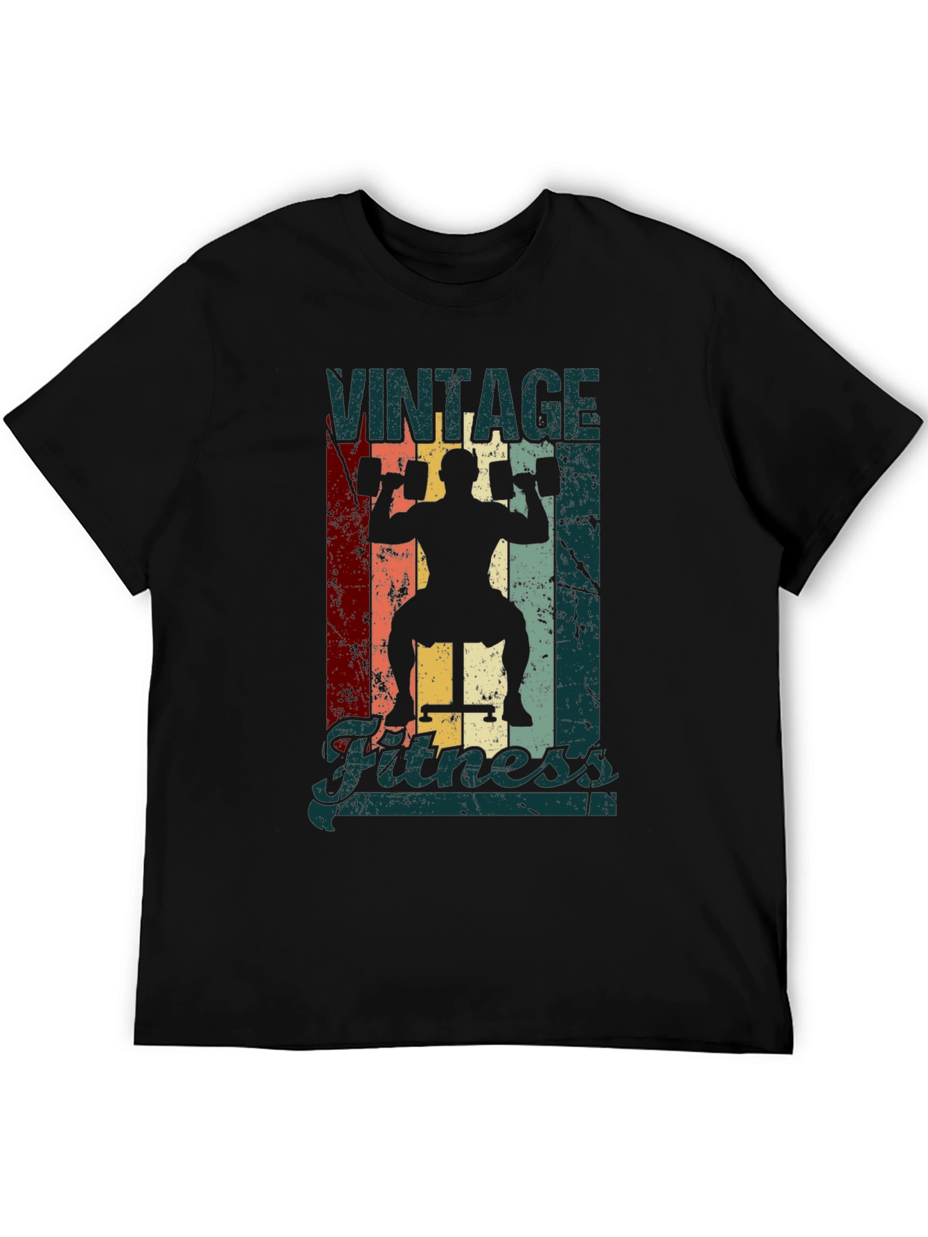 Vintage Fitness Graphic T-Shirt