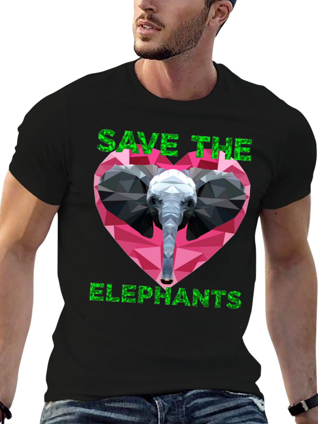 Save the Elephants Graphic Tee