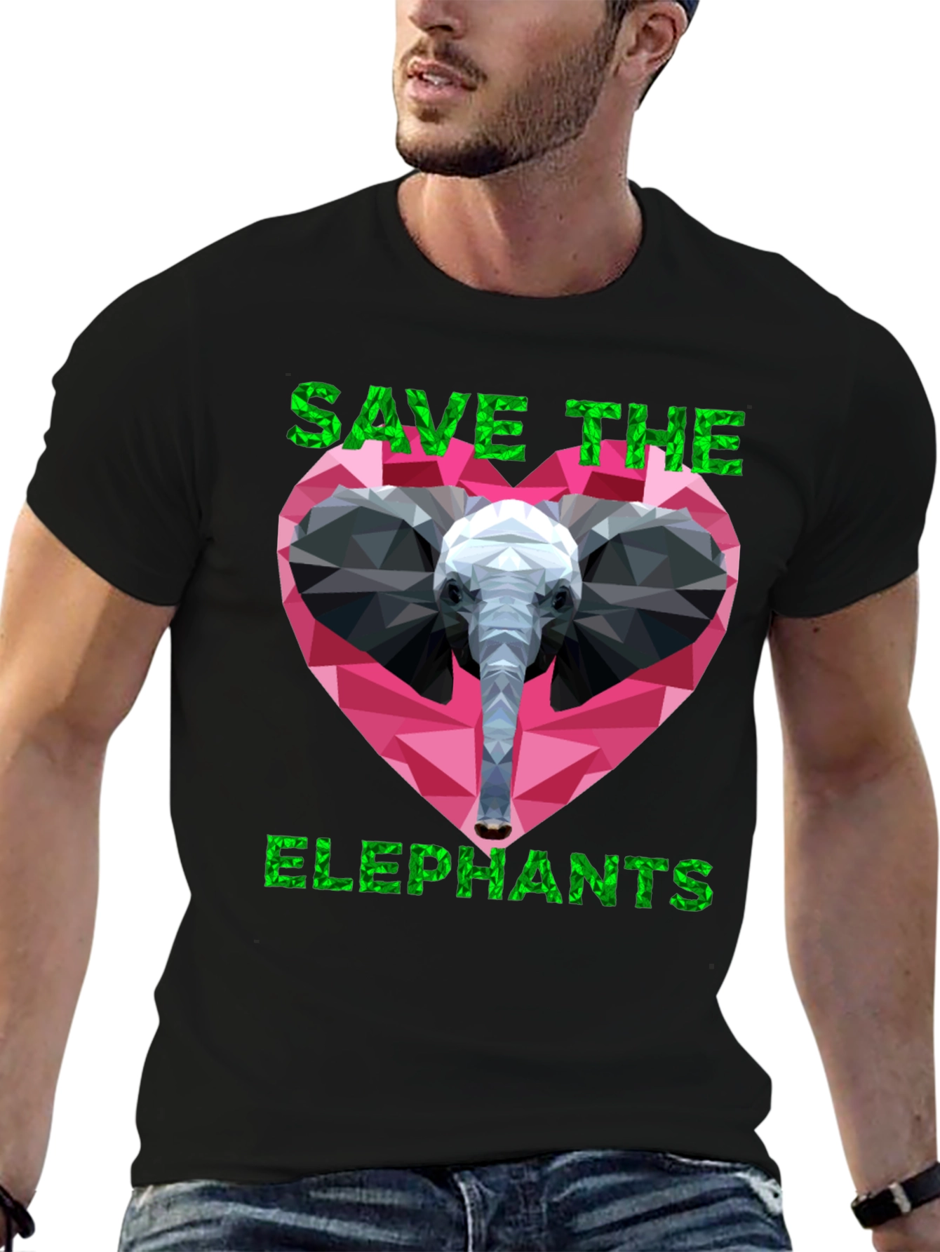 Save the Elephants Graphic Tee