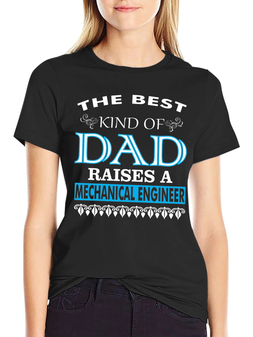 Best Dad Mechanical Engineer T-Shirt