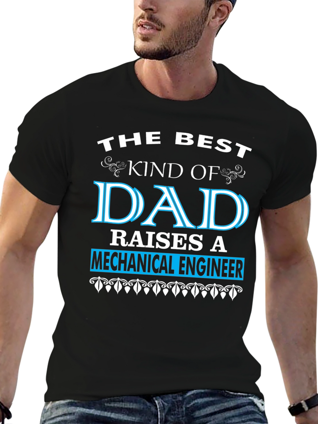 Best Dad Mechanical Engineer T-Shirt