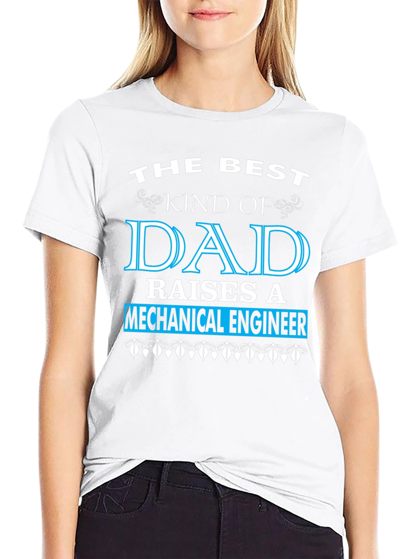 Best Dad Mechanical Engineer T-Shirt