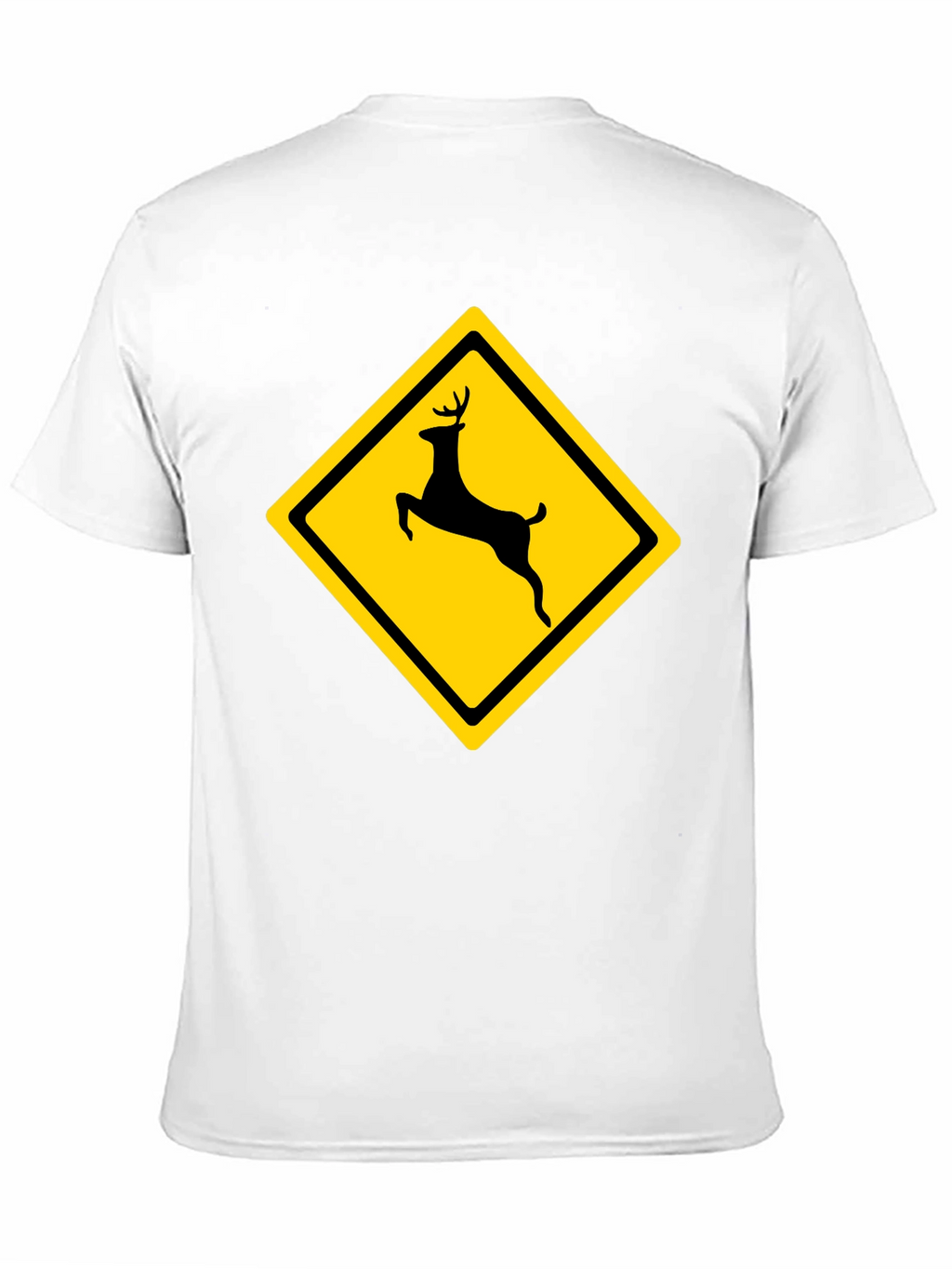 Deer Crossing T-Shirt - Novelty Graphic Tee