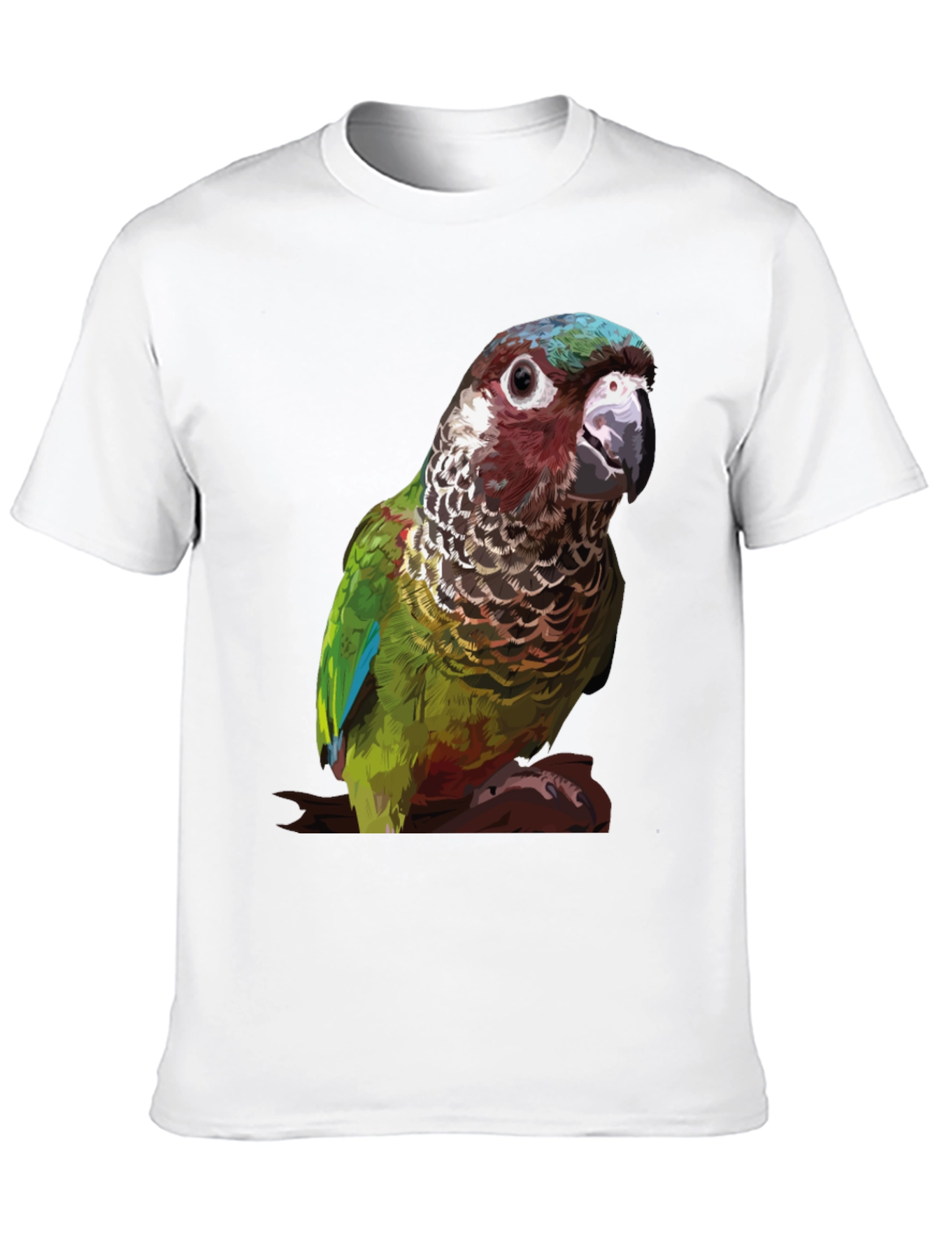 Crimson Bellied Conure Parrot T-Shirt