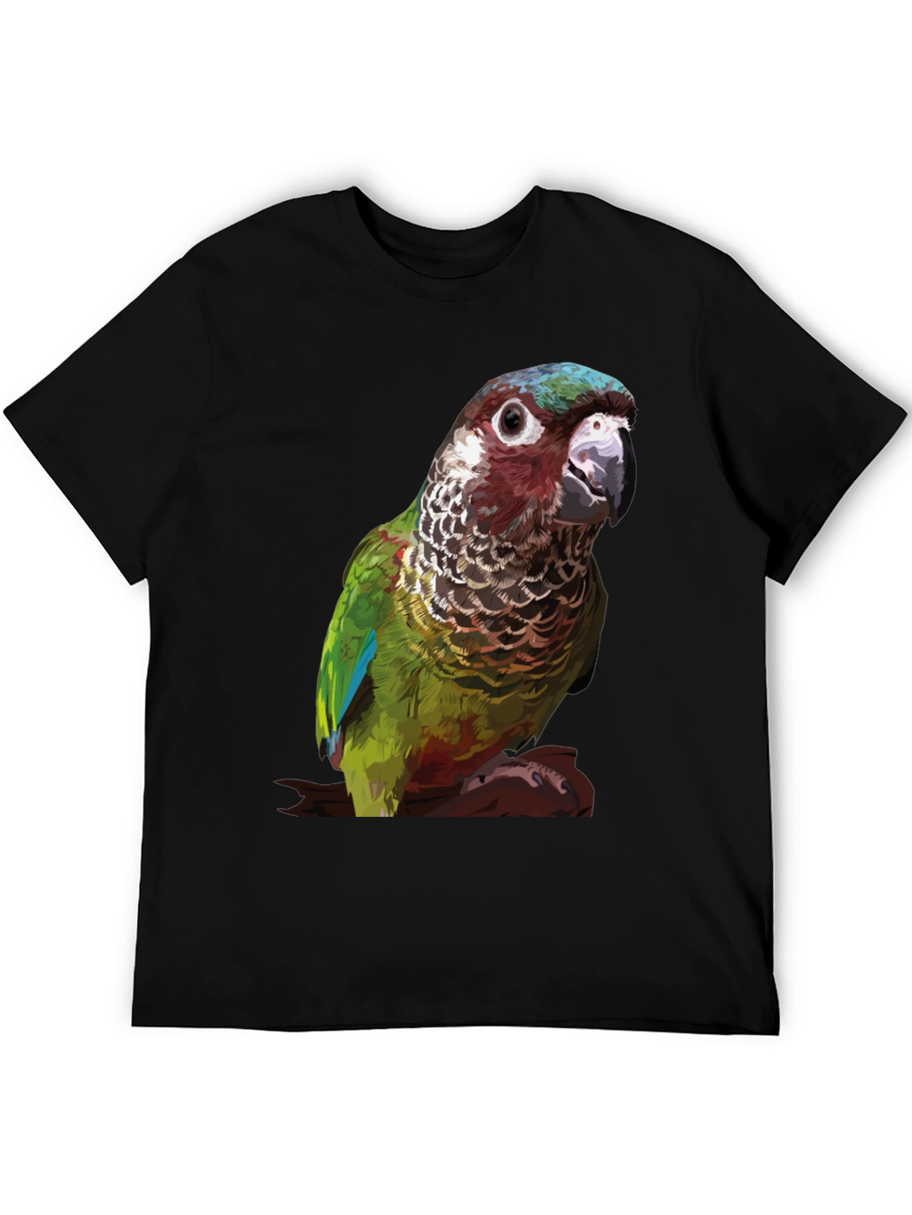 Crimson Bellied Conure Parrot T-Shirt