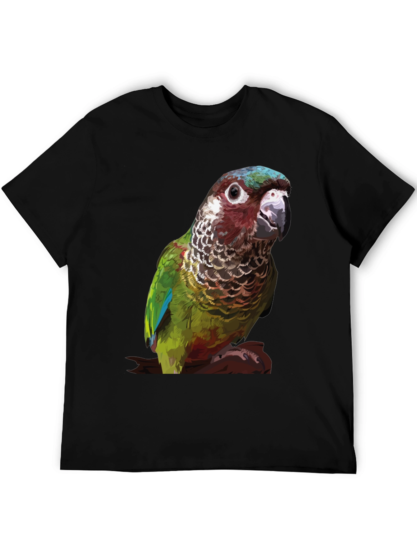 Crimson Bellied Conure Parrot T-Shirt