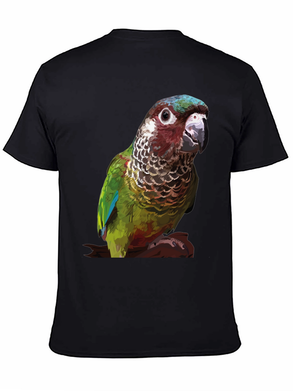 Crimson Bellied Conure Parrot T-Shirt