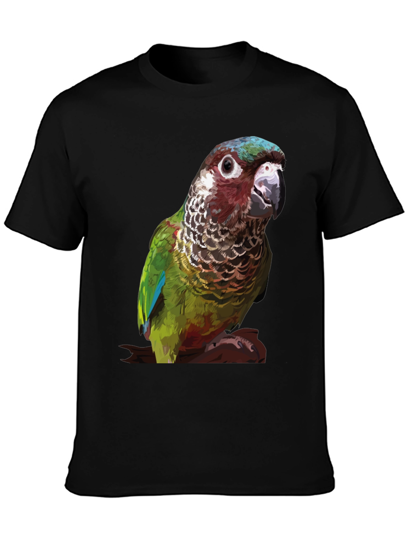 Crimson Bellied Conure Parrot T-Shirt