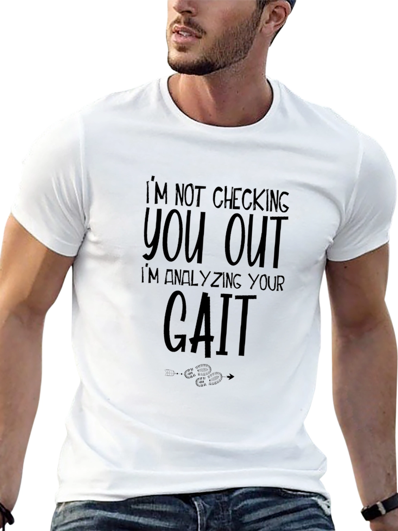 Gait Analysis T-Shirt - Funny Medical Humor